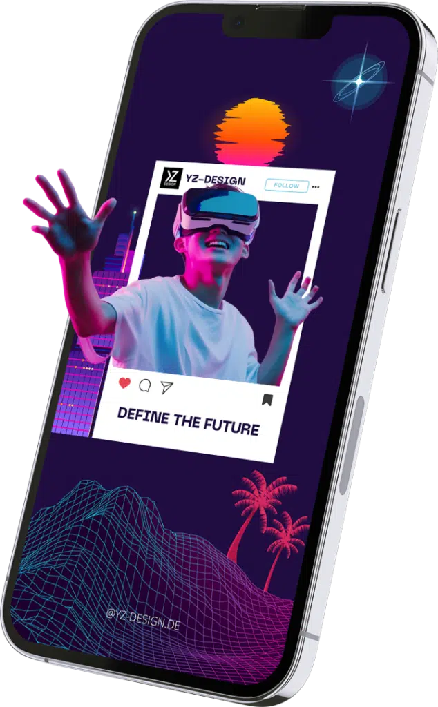 Social Media Grafikdesign für modernes Branding – YZ Mediendesign